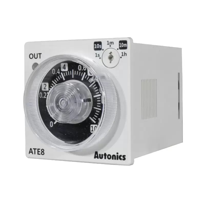 Temporizador Analógico al Trabajo ATE8 Marca AUTONICS | Grupo EIB