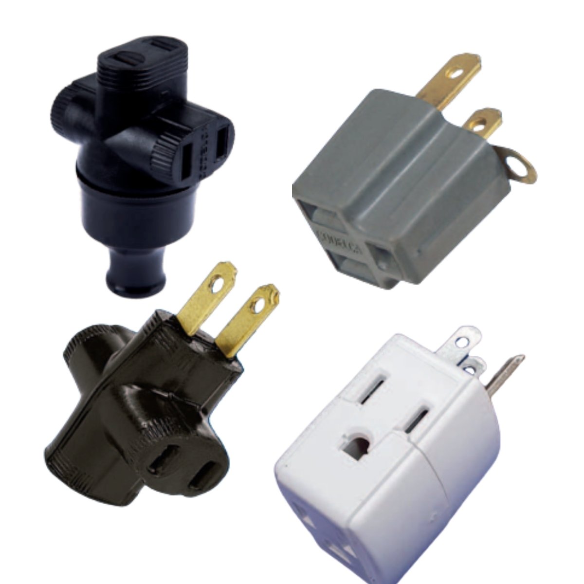 Adaptadores y Enchufes Múltiples (Para Versatilidad de Conexión)