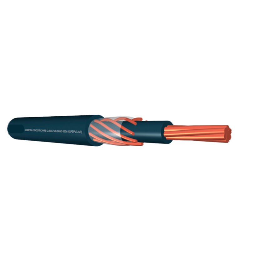1x8+8AWG CONCENTRICO 600V 90°C XLPE/PVC | CENTELSA