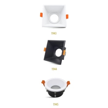 Accesorios dicroico LED 1943, 1944 y 1945