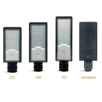 Alumbrado público LED 2325, 2326 y 2327 Marca Ilumax