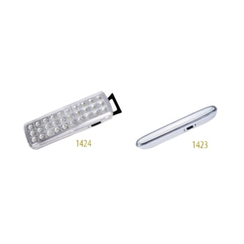 Lámpara LED Emergencia 1423 y 1424 marca Ilumax