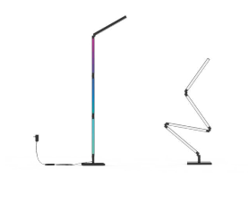 Luminaria de piso, muro o escritorio LED Floor Digital Smart+Wifi