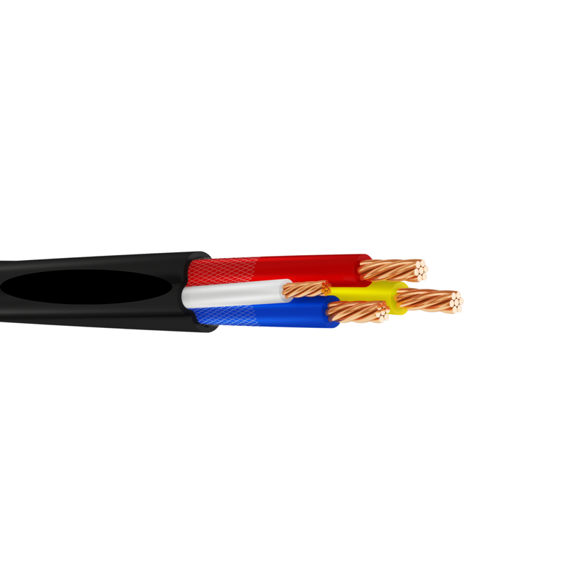 3X2+4 AWG ACOM.TREBOL CU PVC/PE 600V 75°C | CENTELSA