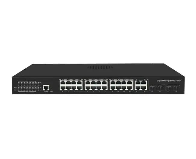 Switches PoE administrables marca VCP CONNECT+ | Grupo EIB