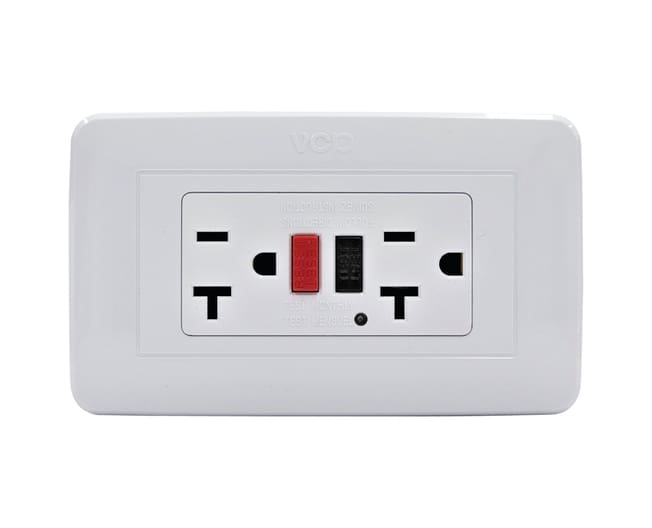 Los tomacorrientes GFCI marca VCP Electric | Grupo EIB