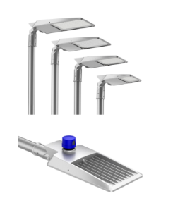 Luminaria led para alumbrado publico HI PLANE marca VCP Ecolighting
