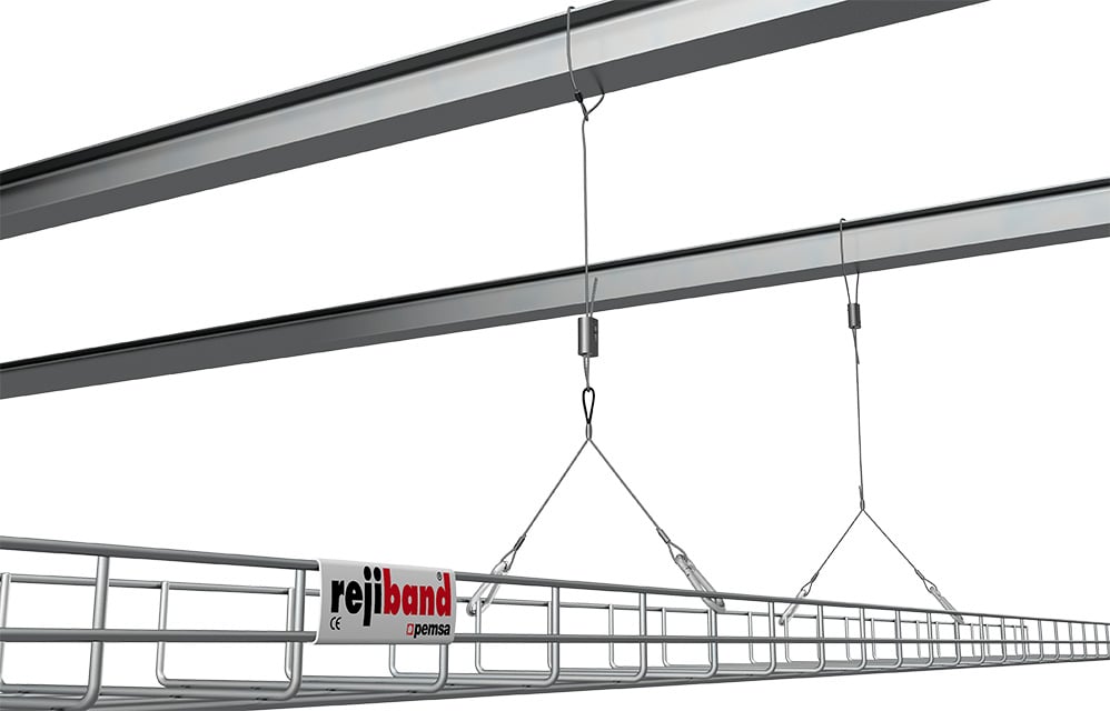Spiderband. Sistema de Suspension por cable