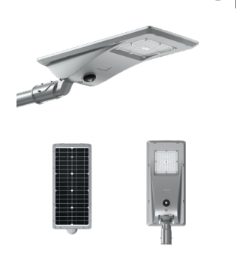 Solara SMART Luminaria LED autónoma AIO marca VCP Ecolighting