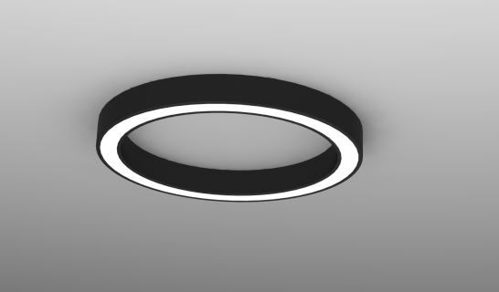 Luminaria circular tipo ARO DELTA 7070 de SOBREPONER | DESCOLGAR