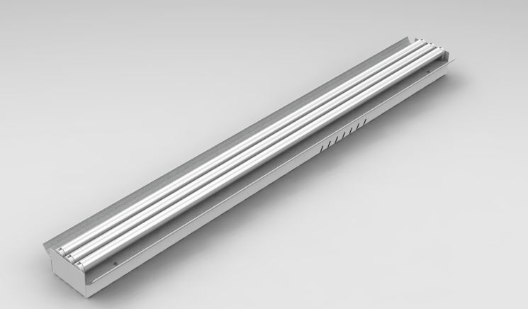 Luminaria industrial ECOLIGHT ESTÁNDAR sobreponer o descolgar